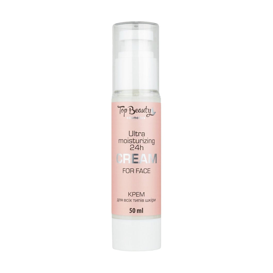 Крем для обличчя Top Beauty Ultra moisturizing 24h For Face Cream для всіх типів шкіри, 50 мл